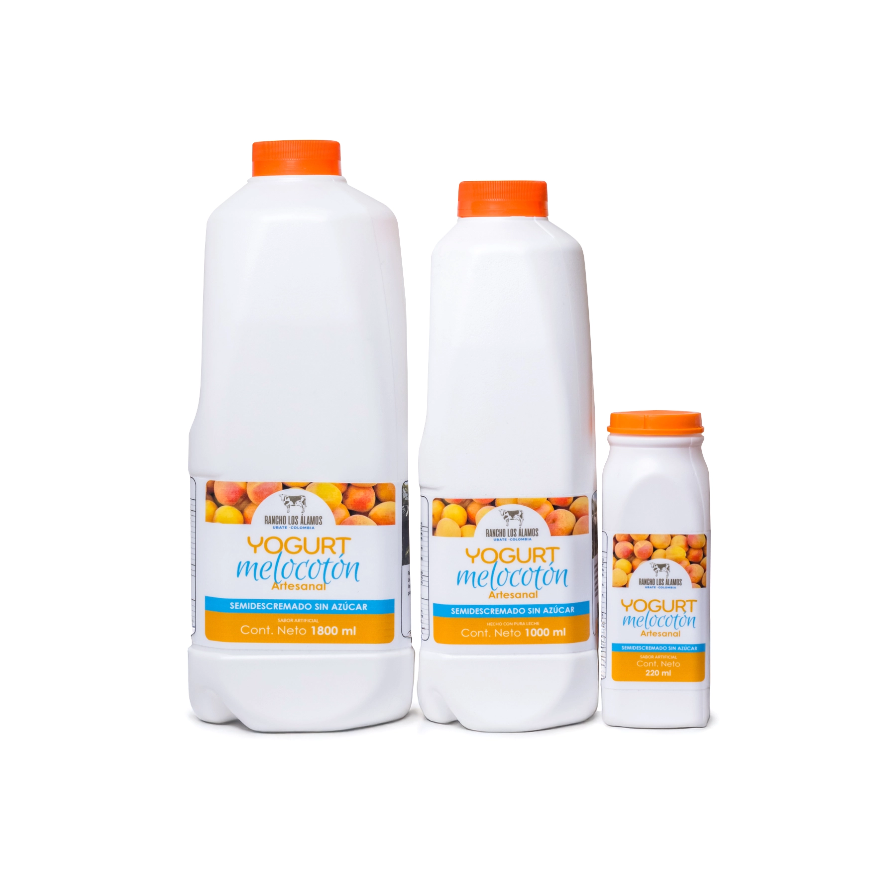 Yogurt Artesanal Melocotón – Sin Dulce