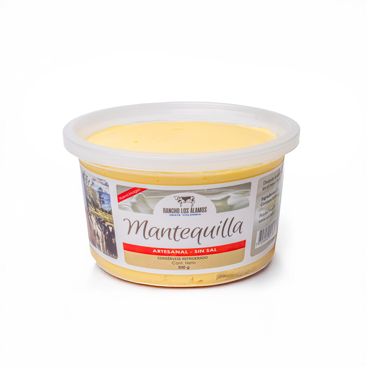 Mantequilla Artesanal – Sin Sal