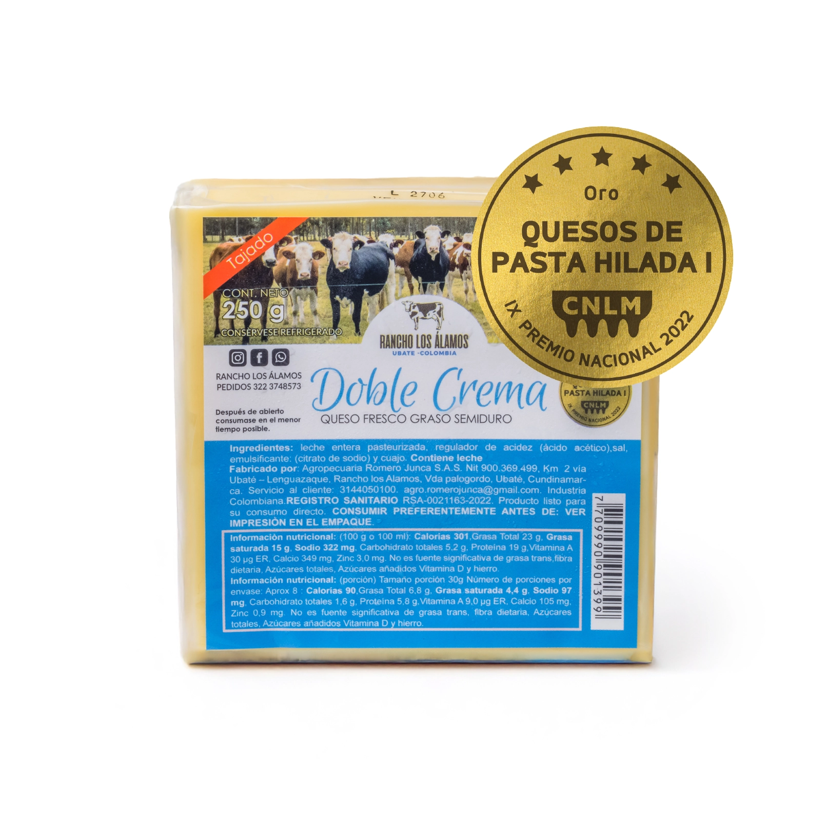 Copy Copy Queso Doble Crema Artesanal